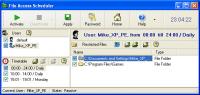 File Access Scheduler 5.1292 screenshot. Click to enlarge!
