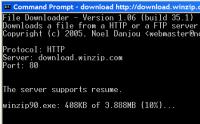 File Downloader 1.12 screenshot. Click to enlarge!