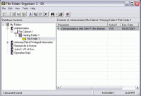File Folder Organizer 3 - EX 3.14 screenshot. Click to enlarge!