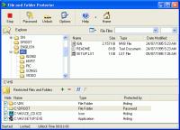 File & Folder Protector 3.594 screenshot. Click to enlarge!
