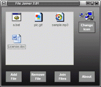 File Joiner 2.4.1 screenshot. Click to enlarge!