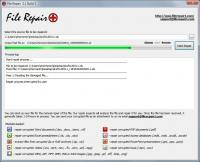 File Repair 2.1 screenshot. Click to enlarge!