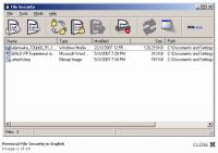 File Security 6.0.0.1 screenshot. Click to enlarge!