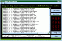 File Shredder 2.0 screenshot. Click to enlarge!