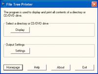 File Tree Printer 3.2.8.7 screenshot. Click to enlarge!