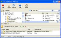 File and Folder Privacy 3.592 screenshot. Click to enlarge!