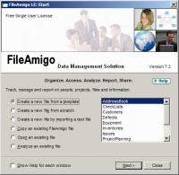 FileAmigo LE 7.3 screenshot. Click to enlarge!