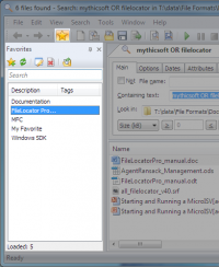 FileLocator Pro 8.2.2736 screenshot. Click to enlarge!