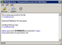 FileMaker Key 7.9 screenshot. Click to enlarge!