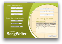 Finale SongWriter 2012.r3 screenshot. Click to enlarge!