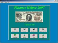 Finance Helper 6.0 screenshot. Click to enlarge!