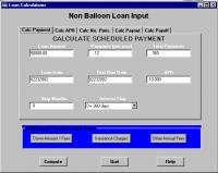 Fincalc 5.0 screenshot. Click to enlarge!