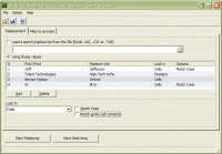 Find and Replace Tool for Excel 2.0 screenshot. Click to enlarge!