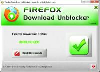 Firefox Download Unblocker 3.5 screenshot. Click to enlarge!