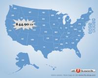 Flash Map US States Silver (with FLA source) 1.5 screenshot. Click to enlarge!