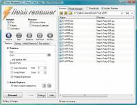 Flash Renamer 6.54.186 screenshot. Click to enlarge!