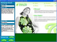 Flash Web Kit - Flash Website Builder - Professional Edition 2.0 screenshot. Click to enlarge!