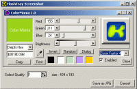 FlashTray Pro 5.0 screenshot. Click to enlarge!
