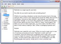 Flashnote 4.8 screenshot. Click to enlarge!