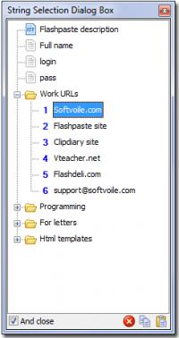 Flashpaste Lite 3.6 screenshot. Click to enlarge!