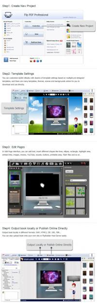 Flip PDF Professional 2.4.8.3 screenshot. Click to enlarge!