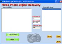 Flobo Photo Digital Recovery 9.8 screenshot. Click to enlarge!