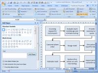 FlowBreeze Flowchart Software 3.6.724 screenshot. Click to enlarge!