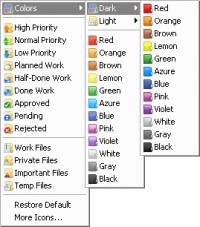 Folder Marker Pro - Changes Folder Icons 3.2 screenshot. Click to enlarge!