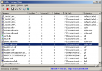FolderChangesView 2.10 screenshot. Click to enlarge!