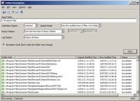 FolderTimeUpdate 1.37 screenshot. Click to enlarge!