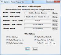 FoldersPopup 5.1.2 screenshot. Click to enlarge!