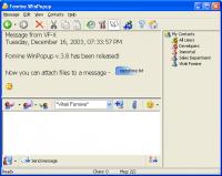 Fomine WinPopup 3.8 screenshot. Click to enlarge!
