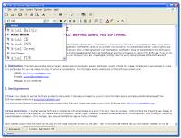 FontCombo ActiveX Control 1.0.2.1 screenshot. Click to enlarge!