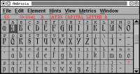 FontForge 4-Oct-2016 screenshot. Click to enlarge!