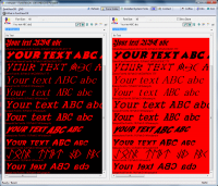 FontViewOK 4.46 screenshot. Click to enlarge!
