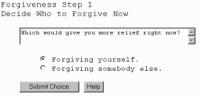 Forgiveness, Free Self Help Software 5.10.21 screenshot. Click to enlarge!