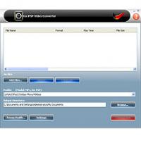 Fox PSP Video Converter 8.0.4.22 screenshot. Click to enlarge!
