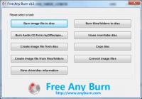 Free Any Burn 1.4 screenshot. Click to enlarge!