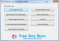 Free Any Burn 1.4 screenshot. Click to enlarge!