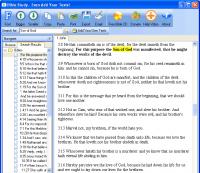 Free Bible Study Add Your Texts 1.4 screenshot. Click to enlarge!