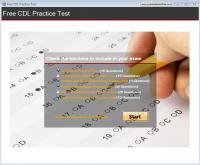 Free CDL Practice Test 1.0.0.0 screenshot. Click to enlarge!