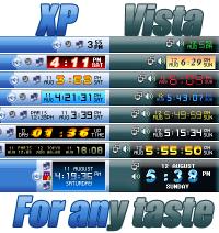 Free Desktop Clock 2.37 screenshot. Click to enlarge!