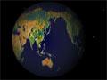 Free Earth 3D ScreenSaver 1.0 screenshot. Click to enlarge!