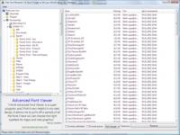 Free Font Renamer 2.13 screenshot. Click to enlarge!