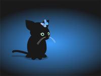 Free Kitten and Butterfly ScreenSaver 1.1 screenshot. Click to enlarge!
