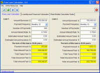Free Loan Calculator 4.7 screenshot. Click to enlarge!