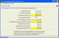 Free Mortgage Payment Calculator 4.5.1 screenshot. Click to enlarge!
