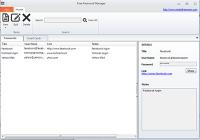 Free Password Manager Media Freeware 1.0.0 screenshot. Click to enlarge!