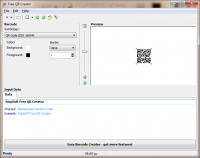Free QR Creator 1.1.4.141 screenshot. Click to enlarge!