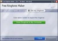 Free Ringtone Maker Portable 2.5.0.569 screenshot. Click to enlarge!